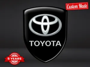Toyota Emblemas Empresa Auto Pro Máximo Resistente 